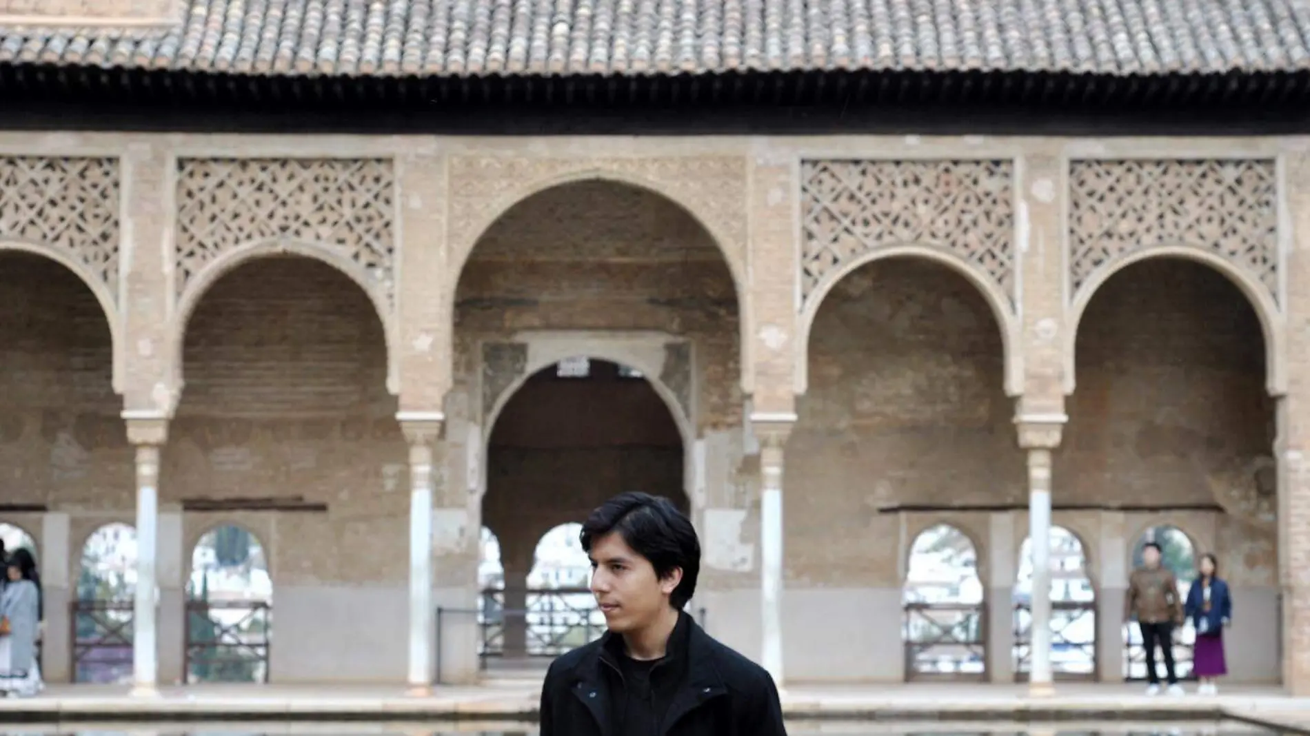 Gerardo Carreón, en el Palacio del Pórtico